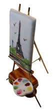 Load image into Gallery viewer, SKU# 17021 Parisian artist easel with Eiffel Tower.