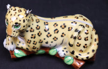 Load image into Gallery viewer, SKU# 3282 - Lynn Chase Leopard Knife Holder (boxed set of 2)