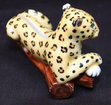 Load image into Gallery viewer, SKU# 3282 - Lynn Chase Leopard Knife Holder (boxed set of 2)