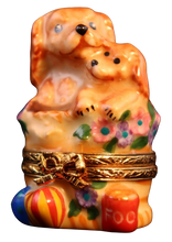 Cargar imagen en el visor de la galería, SKU# 36011 - Cachorros en canasta - (RETIRADO