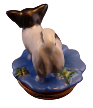 Cargar imagen en el visor de la galería, SKU# 3638 - Perro Papillon: Blanco y negro