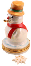 Load image into Gallery viewer, SKU# 3652 - Snowman with gold pipe