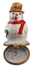 Cargar imagen en el visor de la galería, SKU# 3652 - Muñeco de nieve con tubo dorado