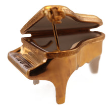 Lade das Bild in den Galerie-Viewer, Artikelnummer 3666 – Goldenes Mini-Piano