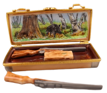 Cargar imagen en el visor de la galería, SKU# 37007 - Estuche para rifle con dos rifles: Jabalí - (RETIRADO)