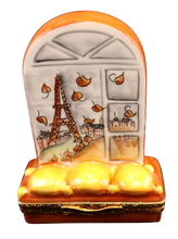 Load image into Gallery viewer, SKU# 3702 - Autumn Window with view of the Eiffel Tower in Paris