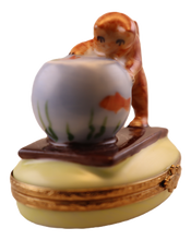 Lade das Bild in den Galerie-Viewer, SKU# 6029 - Kätzchen mit Fischglas