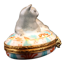 Lade das Bild in den Galerie-Viewer, SKU# 6031 - Britisch Blau Kurzhaar Katze