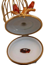 Load image into Gallery viewer, SKU# 6299 - Orange Canaries in Cage