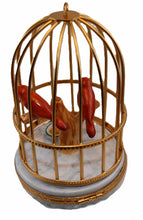 Load image into Gallery viewer, SKU# 6299 - Orange Canaries in Cage
