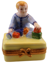 Load image into Gallery viewer, SKU# 6429 - Baby Boy with Blocks