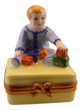 Load image into Gallery viewer, SKU# 6429 - Baby Boy with Blocks