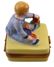 Load image into Gallery viewer, SKU# 6429 - Baby Boy with Blocks