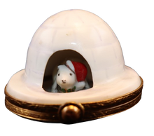 Cargar imagen en el visor de la galería, SKU# 6926 - Iglú con oso polar
