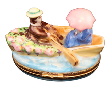 Load image into Gallery viewer, SKU# 7028 - Lovers In Rowboat