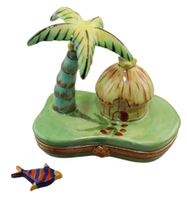 Cargar imagen en el visor de la galería, SKU# 7114 - Cabaña con palmera