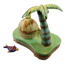 Cargar imagen en el visor de la galería, SKU# 7114 - Cabaña con palmera