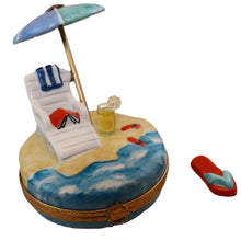 Cargar imagen en el visor de la galería, SKU# 7116A - Lounging By The Seaside with a drink