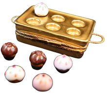 Load image into Gallery viewer, SKU# 7249 - Muffin Tin With 6 Cup Cakes