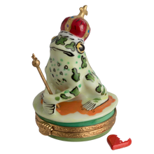 Lade das Bild in den Galerie-Viewer, SKU# 7255 - Frosch mit roter Krone (Prinz der Liebe)