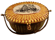 Cargar imagen en el visor de la galería, SKU# 7406 - Cesta Nantucket