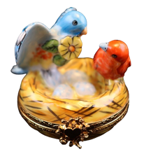 Cargar imagen en el visor de la galería, SKU# 7453 - Dos pájaros en el nido