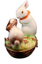 Cargar imagen en el visor de la galería, SKU# 7454 - Dos conejitos de amor