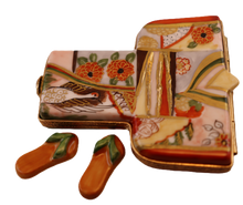 Load image into Gallery viewer, SKU# 7495 - Kimono Gold and Orange