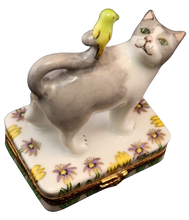 Cargar imagen en el visor de la galería, SKU# 7527 - Gato con canario