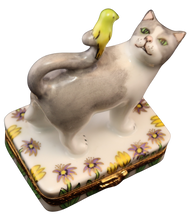 Cargar imagen en el visor de la galería, SKU# 7527 - Gato con canario
