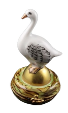 Load image into Gallery viewer, SKU# 7531 - Goose With a Golden Egg for the New Millenium
