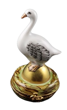 Load image into Gallery viewer, SKU# 7531 - Goose With a Golden Egg for the New Millenium