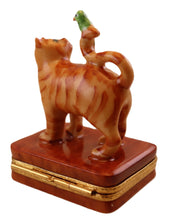 Load image into Gallery viewer, SKU# 7615 - Orange Cat With Green Bird