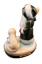 Load image into Gallery viewer, SKU# 7705 - Lynn Haney Snowbound Santa