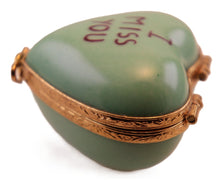 Load image into Gallery viewer, SKU# 7793 - Heart *I Miss You* Green