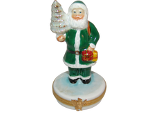 Lade das Bild in den Galerie-Viewer, SKU# 3647 - Weihnachtsmann im grünen Anzug