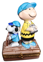Lade das Bild in den Galerie-Viewer, SKU# 3727 - Charlie Brown und Snoopy beim Segeln (Auslaufmodell)