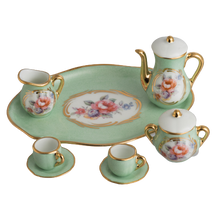 Lade das Bild in den Galerie-Viewer, SKU# 4871 - Mini-Teeservice: Grün