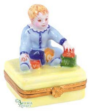 Load image into Gallery viewer, SKU# 6429 - Baby Boy with Blocks