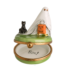 Load image into Gallery viewer, SKU# 7233 - Trick Or Treater With Cat