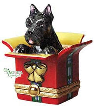 Load image into Gallery viewer, SKU# 7490 - Scottie In Present Box