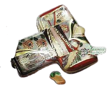 Load image into Gallery viewer, SKU# 7495 - Kimono Gold and Orange