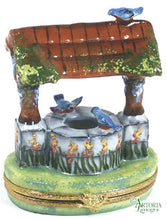 Cargar imagen en el visor de la galería, SKU# 7537 - Pozo de los deseos con pájaros azules