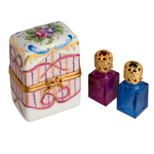 Cargar imagen en el visor de la galería, SKU# 7649 - Rectángulo con 2 frascos de perfume