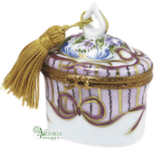 Load image into Gallery viewer, SKU# 7653 - Oval With Tassel: Recamier Rose