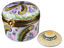 Load image into Gallery viewer, SKU# 7665 - Round Hat Box: Fontainebleau - (RETIRED)
