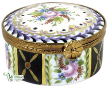 Lade das Bild in den Galerie-Viewer, SKU# 7692 - Mittelgroß, rund: Malmaison Noir