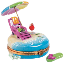 Load image into Gallery viewer, SKU# 7720 - Lounging By Seaside with a drink