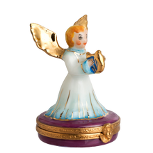 Cargar imagen en el visor de la galería, SKU# 7734 - Ángel dorado con arpa