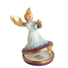 Cargar imagen en el visor de la galería, SKU# 7734 - Ángel dorado con arpa